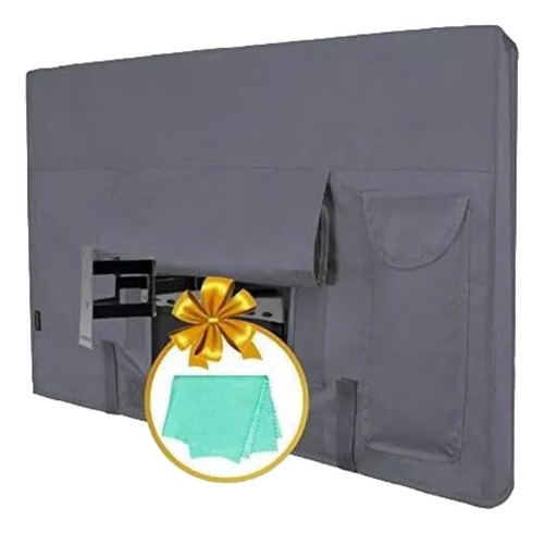 Cubierta De Tv Easygoing Para Exteriores De 53 A 55 Pulgadas