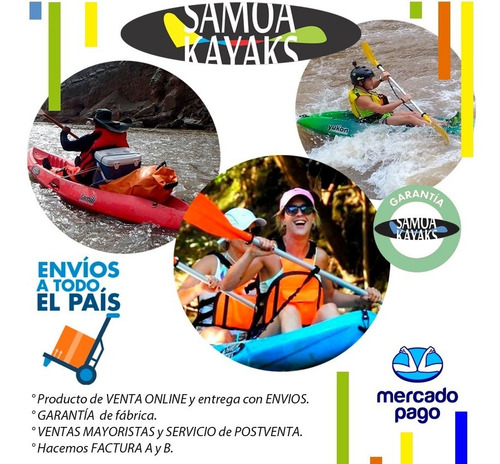 Imagen 6 de 10 de Kayak Yukon Accesorio Premium Tambucho Samoa Tienda Oficial