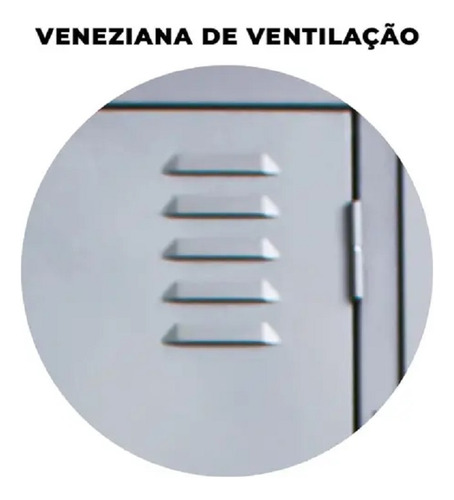 Roupeiro De Aço 8 Portas Academia Vestiário Locker