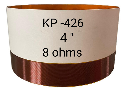 Bobina Bocina Kapton 4 Pulgadas Compatible Yorkville 8 Ohms 