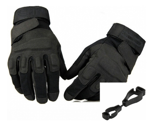 Guantes Alpen + Clip De Sujeción Para Alturas Y Rescate