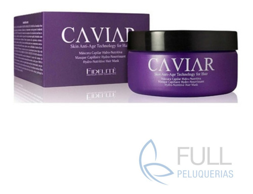 Máscara Caviar Hidronutritiva Fidelite X 250 Ml. C/ Estuche.