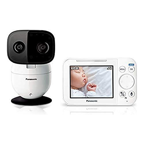 Monitor-cámara Para Bebés Con Vídeo Panasonic Con Giro-incli