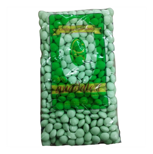 Lenteja Chocolate Guadalest Verde Pastel X500gr