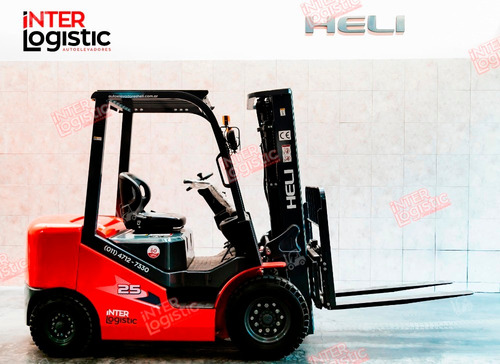 Autoelevador Heli Interlogistic Serie H2000 2500 Kg Nuevo