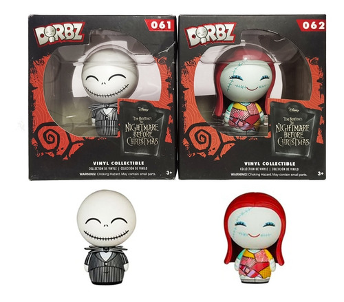 Jack & Sally Funko Dorbz 2 Figuras Año 2015 Originales (Usado)