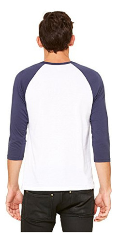 Bella + Tela Unisex 3/4-sleeve Camiseta De Béisbol M Xblw9