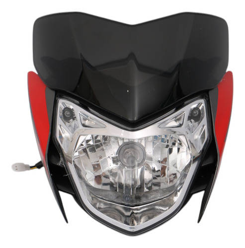 Faro Completo Para Bajaj Pulsar Ns125 Rojo Mtc