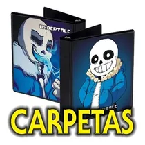 Comprar Carpetas Nro 3 Undertale Sans Papyrus  Frisk Toriel