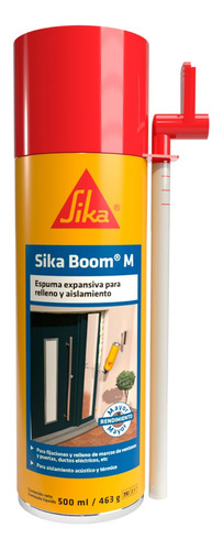 Espuma Expansiva  Poliuretano Para Relleno Sika Boom M 500ml