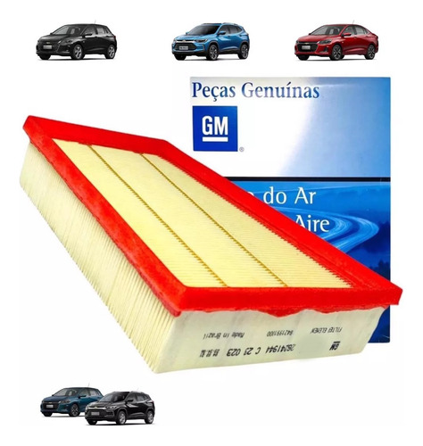 Filtro Ar Do Motor Nova Tracker/nv Onix/montana Gm:26241944