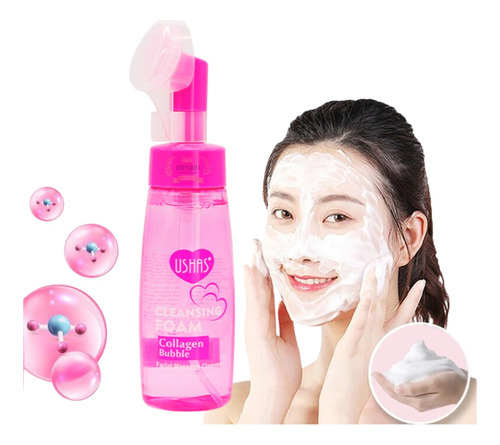 Espuma De Limpieza Facial Con Cepillo Incorporado