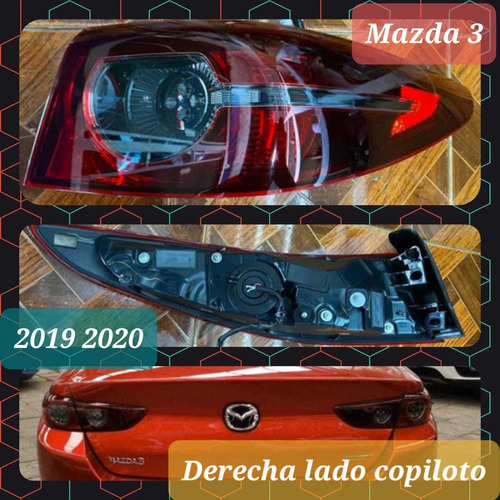 Calavera Mazda 3 2019 2020 I Sport Derecha Sedan Original 