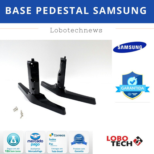 Pé Suporte Pedestal Base Tv Samsung Un49j5290 Un49j5290ag