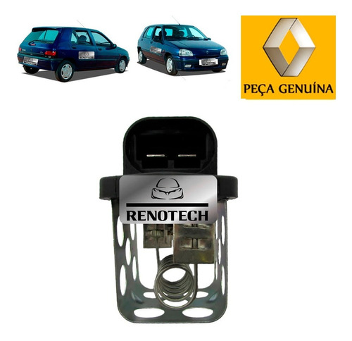 Resistencia 1 Veloc Ventoinha Radiador Clio I 1.6 7701042681