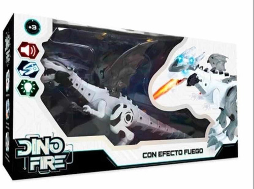 Dino Fire Chico Lanza Vapor Con Luz Y Sonido Norte Rodados