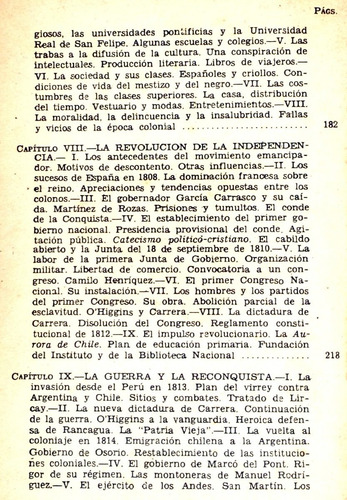 Historia De Chile Luis Galdames Empresa Editora Zig Zag 1944 (Usado)