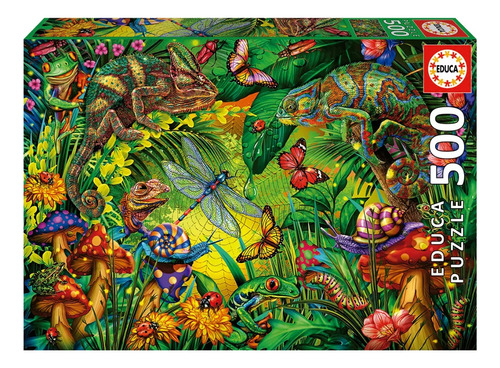 Puzzle Educa Borras 500pcs Bosque De Colores 19551