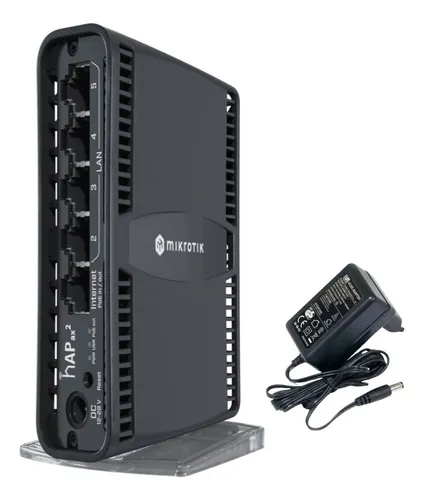 Wifi 6 Router Mikrotik Hap Ax2 Dual Band 5 1000mbs + Fuente