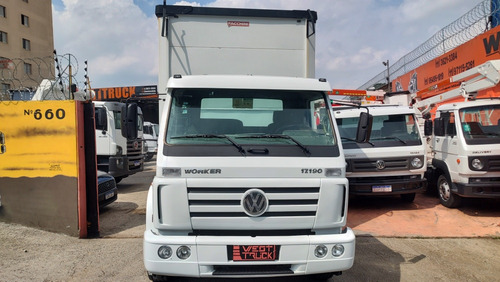Volkswagen 17-190 Modelo 2013 Com Baú Sider
