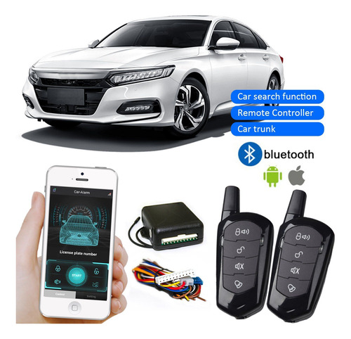 Interruptor Remoto Para Maletero De Coche Con Sistema De Seg
