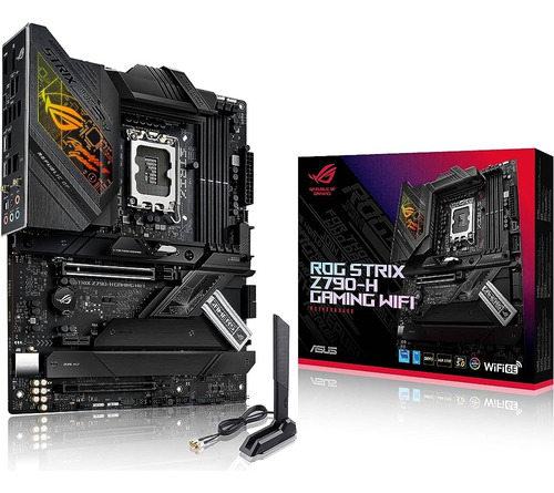 Placa Mãe Asus Rog Strix Z790-h Gaming Wifi Lga 1700 Ddr5