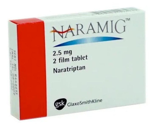 Naramig 2.5 Mg 2 Comprimidos