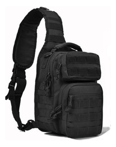 Funda Táctica Para Pistola  Mochila Sling Molle  Para Acampa