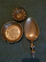 Comprar Lote X 3 Bronce 2 Ceniceros 1 Despojador  Antiguos