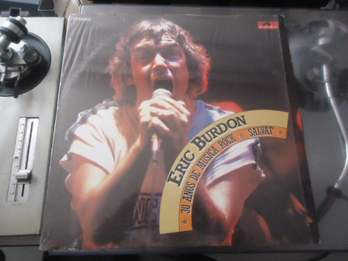 Eric Burdon 30 Años De Musica Rock Salvat Lp