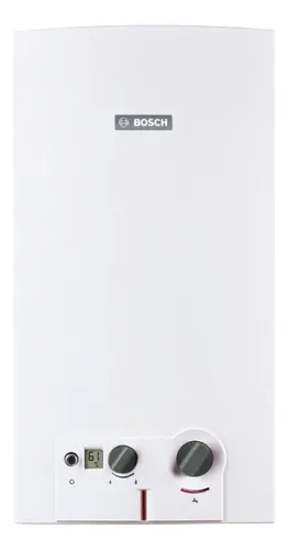 Calefon A Gas Bosch 13 Litros Tiro Natural Blanco Glp