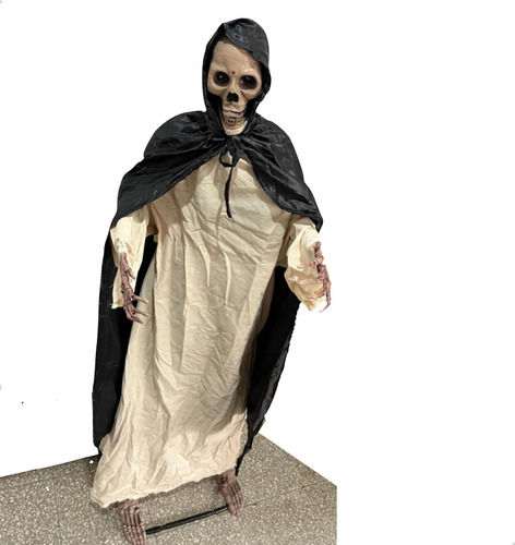 Muñeco Animado 1,70mt Esqueleto Decoracion Halloween