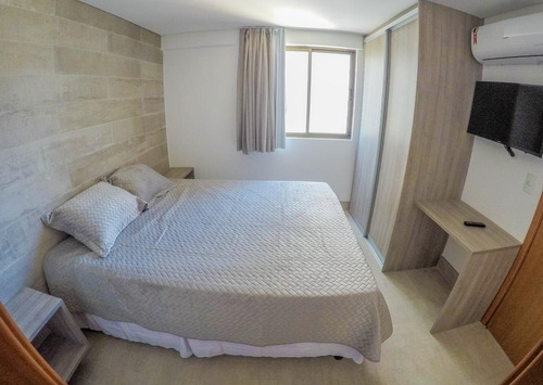 Imagem 2 de 30 de Apartamento Com 1 Quarto Para Alugar, 35 M² Por R$ 3.200/mês Com Taxas- Boa Viagem - Recife/pe - Ap2378