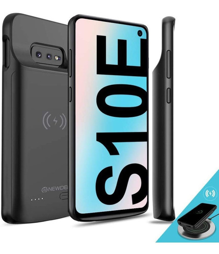 Funda Con Bateria Samsung Galaxy S10e Newdery Color Negro