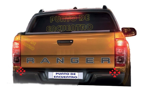 Stickers Letras Y Garra Faro Para Ford Ranger 2 Col