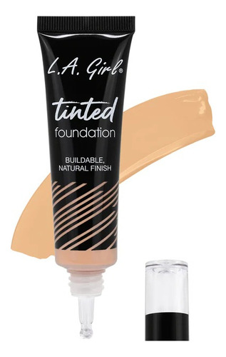 Base de maquillaje lĂquida L.A. Girl tinted foundation tono medium beige - 30mL 30mg