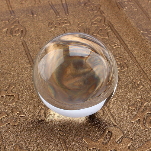 Bola De Cristal De Cuarzo Natural, Rara, Asiática, Esfera Cu