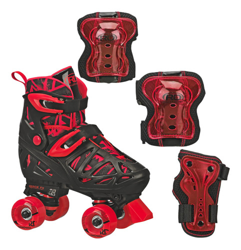 Roller Derby Trac Star - Patines De Ruedas Ajustables Para N