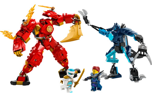 Lego Ninjago Meca Elemental Del Fuego De Kai 71808