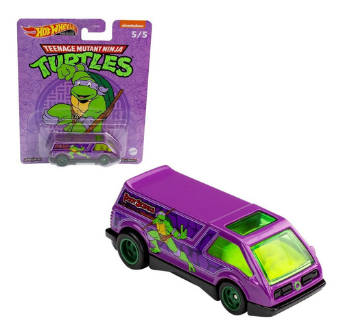 Hot Wheels - Teenage Mutant Ninja Turtles | Dream Van Xgw Color Morado
