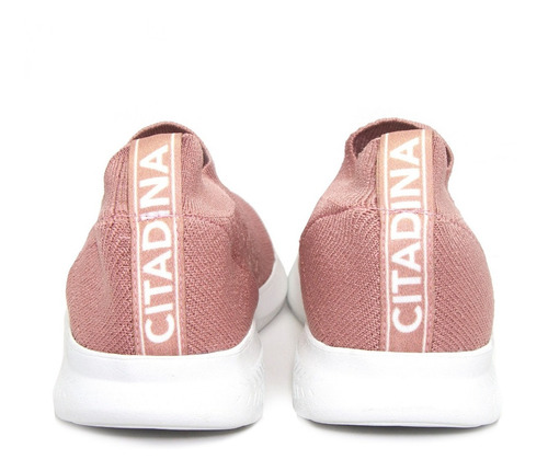 Imagen 4 de 8 de Zapatillas Urbanas Elastizadas Mujer Training Citadina Moda
