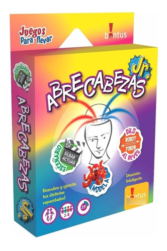 Abrecabezas Jr. Juego De Cartas - Bontus