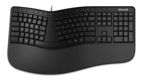 Teclado Microsoft Lxm-00003 - Alámbrico - Usb - Español Color del teclado Negro