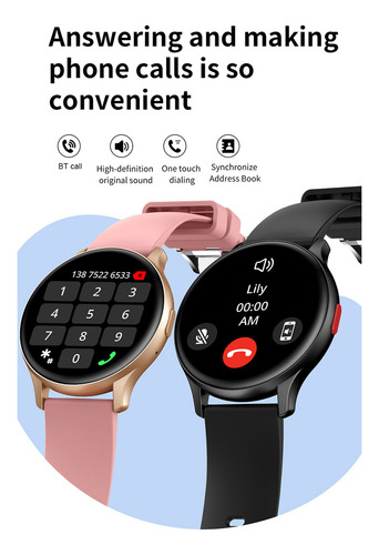 Reloj Inteligente Smart Max11 Senbono Fulltouch De 1,43 PuLG