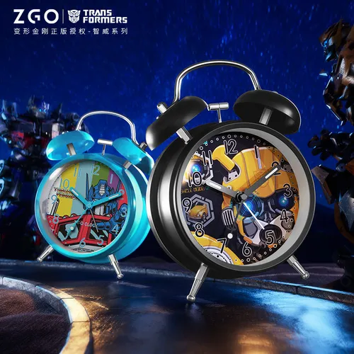 Reloj Despertador Peque o Transformers Silent Boy Meses sin