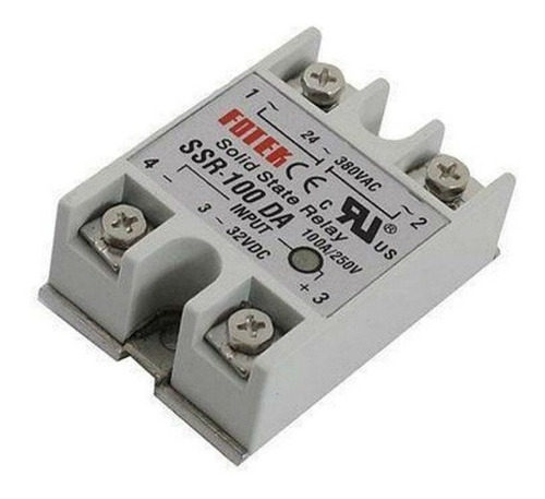 Ssr-100da Relay Relevador Estado Solido 100a Arduino Pic Avr