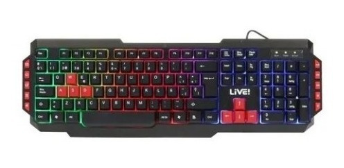 Teclado Gamer Retroiluminador Live Lvt-903