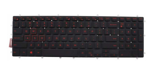 Teclado Usa Para Dell Inspiron 15 Gaming 7566 7567 Inspiron 