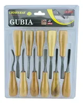 Comprar Juego De Cinceles Para Tallar Madera Gubia 11 Pieza Crownman