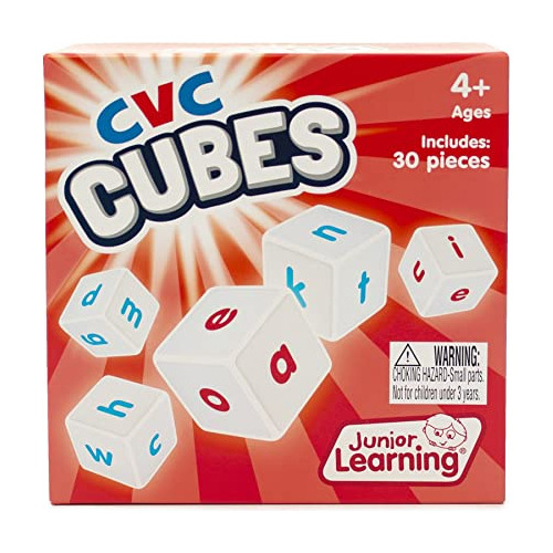 Cvc Cube Juego Dado Aprendizaje 30 Repuesto